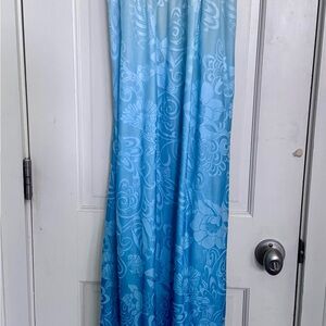 Chelsea & Theodore -Beautiful Blue Maxi Sleeveless Dress